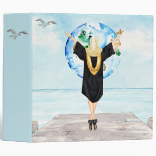 Muslim Girl's Graduation Binder