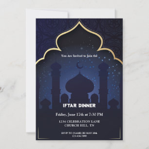 Muslim iftar invitation