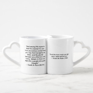 Muslim married couple mugs