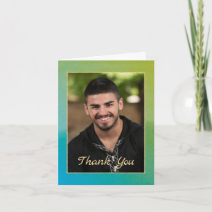 Muslim Photo Graduation Thank You Card
