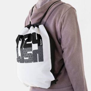 Muslim Prayer 5 Times a Day  Drawstring Bag