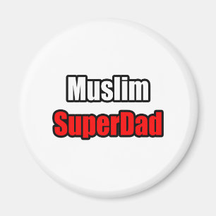 Muslim SuperDad Magnet