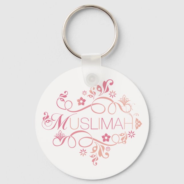 muslimah keychain (Front)
