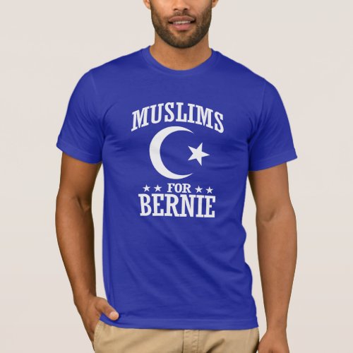 MUSLIMS FOR BERNIE SANDERS T_Shirt