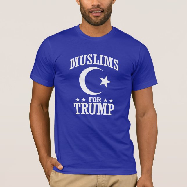 MUSLIMS FOR TRUMP T-Shirt (Front)
