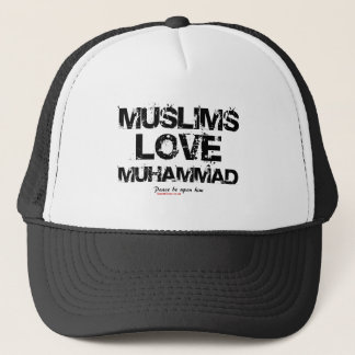 Muslims Love Muhammad Trucker Hat