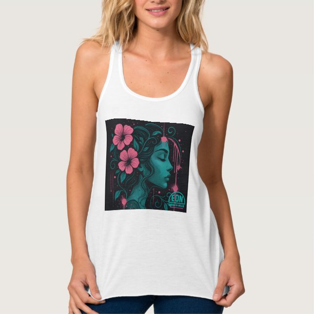 MUSSA FLORAL TANK TOP (Front)
