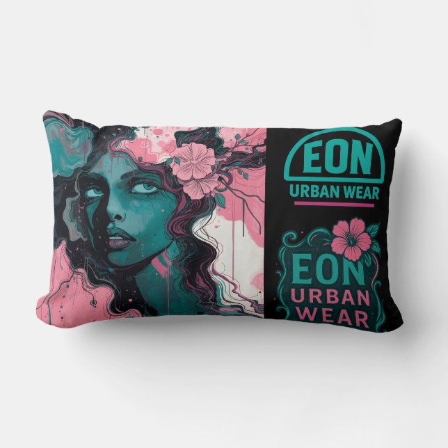 MUSSA FLORAR LUMBAR PILLOW (Front)