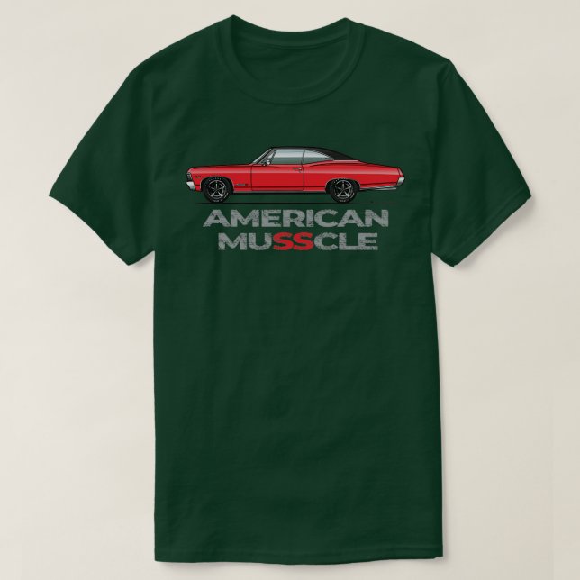 Musscle RED 1 T-Shirt (Design Front)