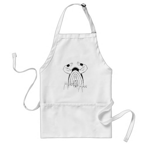 Mussel Man Adult Apron