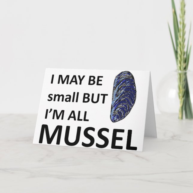 Mussel Size Card (Front)