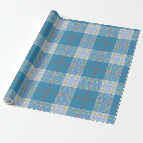 Musselburgh Modern Tartan Plaid Pattern Wrapping Paper