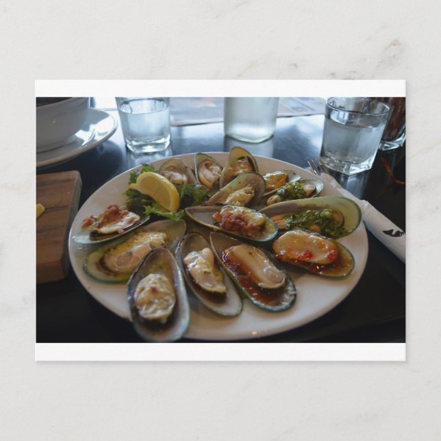 Mussels Postcard (Front)