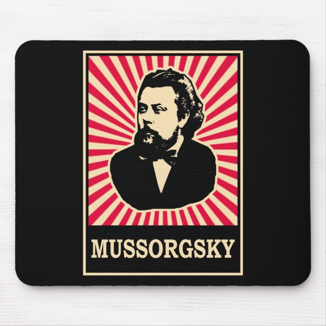 Mussorgsky Mouse Pad (Front)
