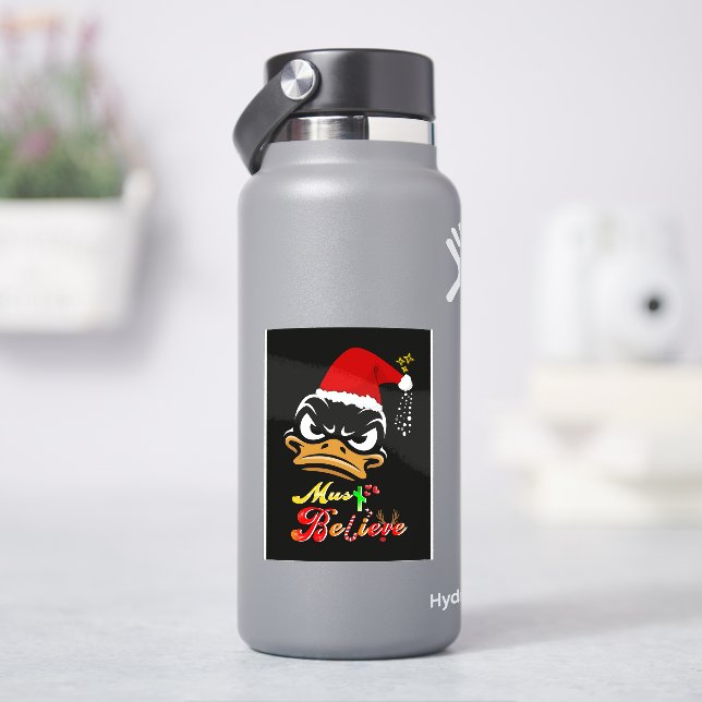Must Believe Christmas Sticker (HydroFlask)