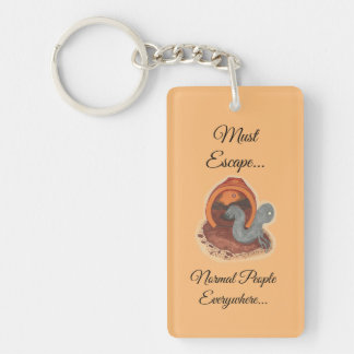 Must Escape...The Potted Creature key chain