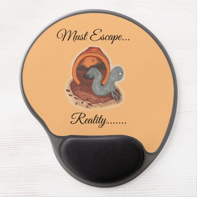 Must Escape...The potted Creature mouse Pad (Front)
