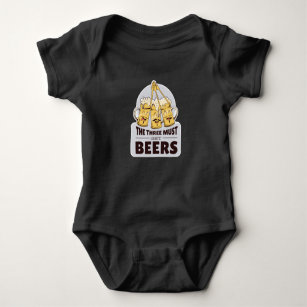 must get beers baby bodysuit