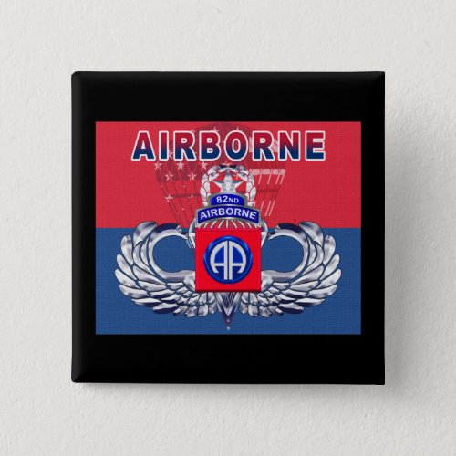 Must Have 82nd Airborne Division Button