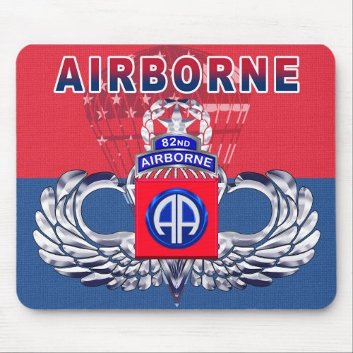 âœMust Haveâ 82nd Airborne Division Mouse Pad