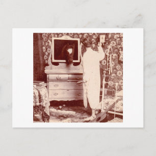 Must have Been a Jackass Last Night Vintage Funny Postcard