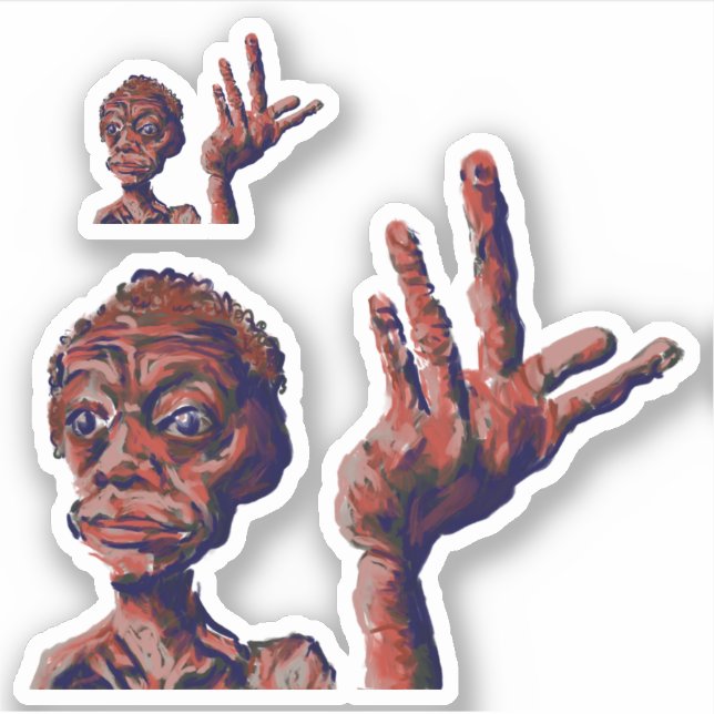 must i wait sticker (Front)