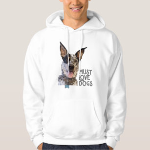 Must Love Dogs Graphic Hoodie