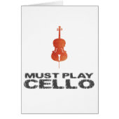 Must Play Cello (Front)