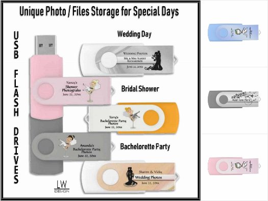 Must See Unique Theme USB Drives - Photo Storage+