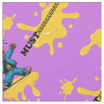 Mustaaaaaard Purple Cotton Fabric by the yard