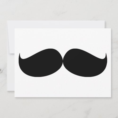 Mustache Invitations