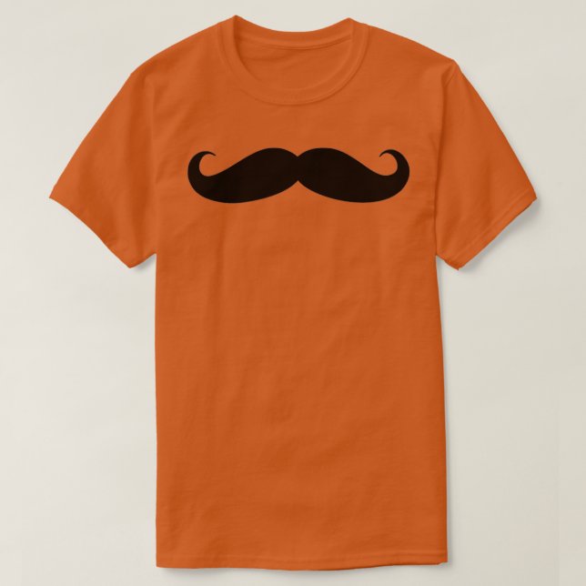 Mustache 1 T-Shirt (Design Front)