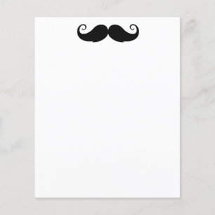 Mustache 4.5" x 5.6" Flyer