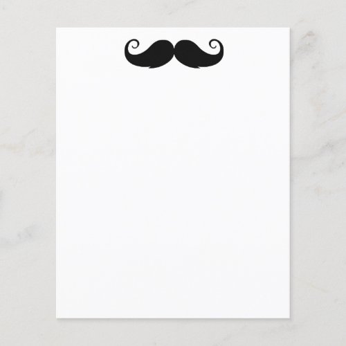 Mustache 45 x 56 Flyer