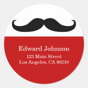 Mustache Address Labels