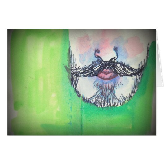 Mustache and Goatee (Front Horizontal)