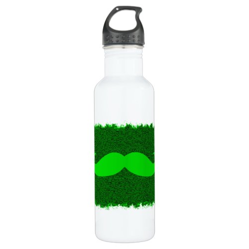 Mustache and Leopard Print 15 Water Bottle
