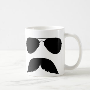 Mustache Aviator Mug