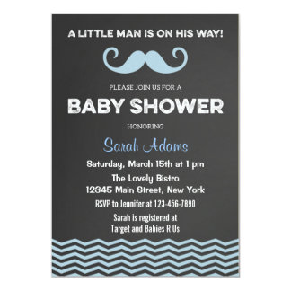 chalkboard mustache baby shower invitations & announcements | zazzle chalkboard mustache baby shower invitations & announcements | zazzle, Baby shower invitations