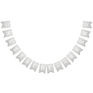 Mustache Bash Bunting Flags