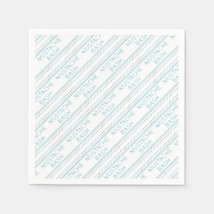 Mustache Bash Metro Napkins