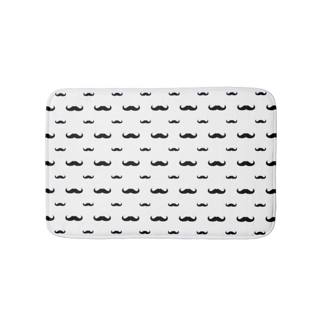 Mustache Bath Mat (Front)