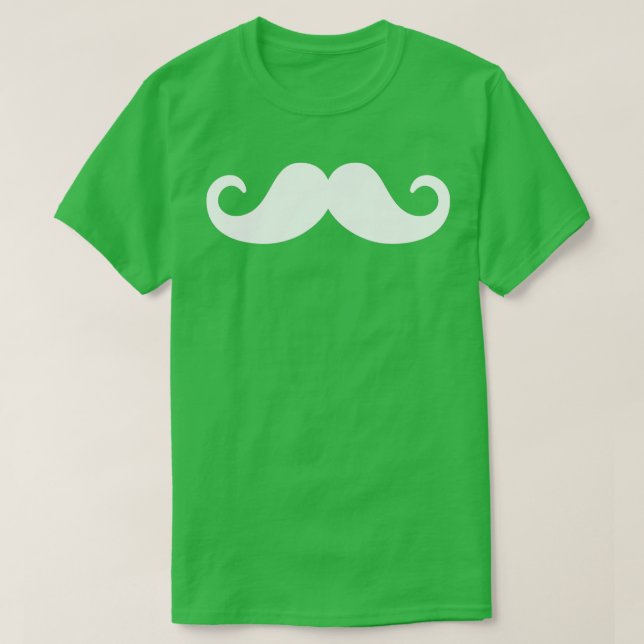 Mustache beard  T-Shirt (Design Front)
