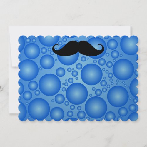 Mustache Blue Shower Designer Destiny Destinys