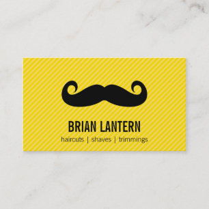 Mustache Business Card