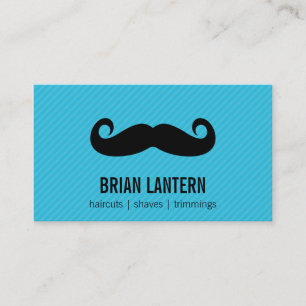 Mustache Business Card