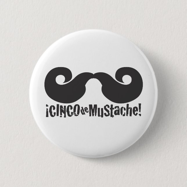 Mustache Button (Front)