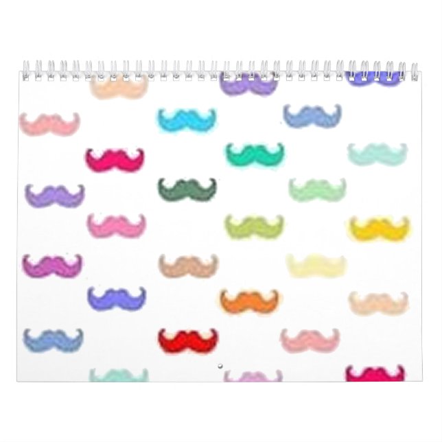 mustache calendar (Cover)