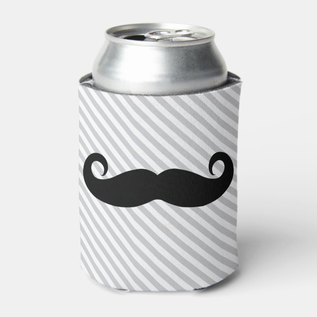 Mustache Can Cooler (Can Front)