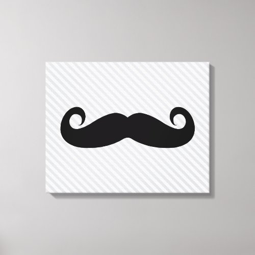 Mustache Canvas Print